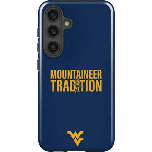 West Virginia University Climb Higher Galaxy S24 Plus Impact Case